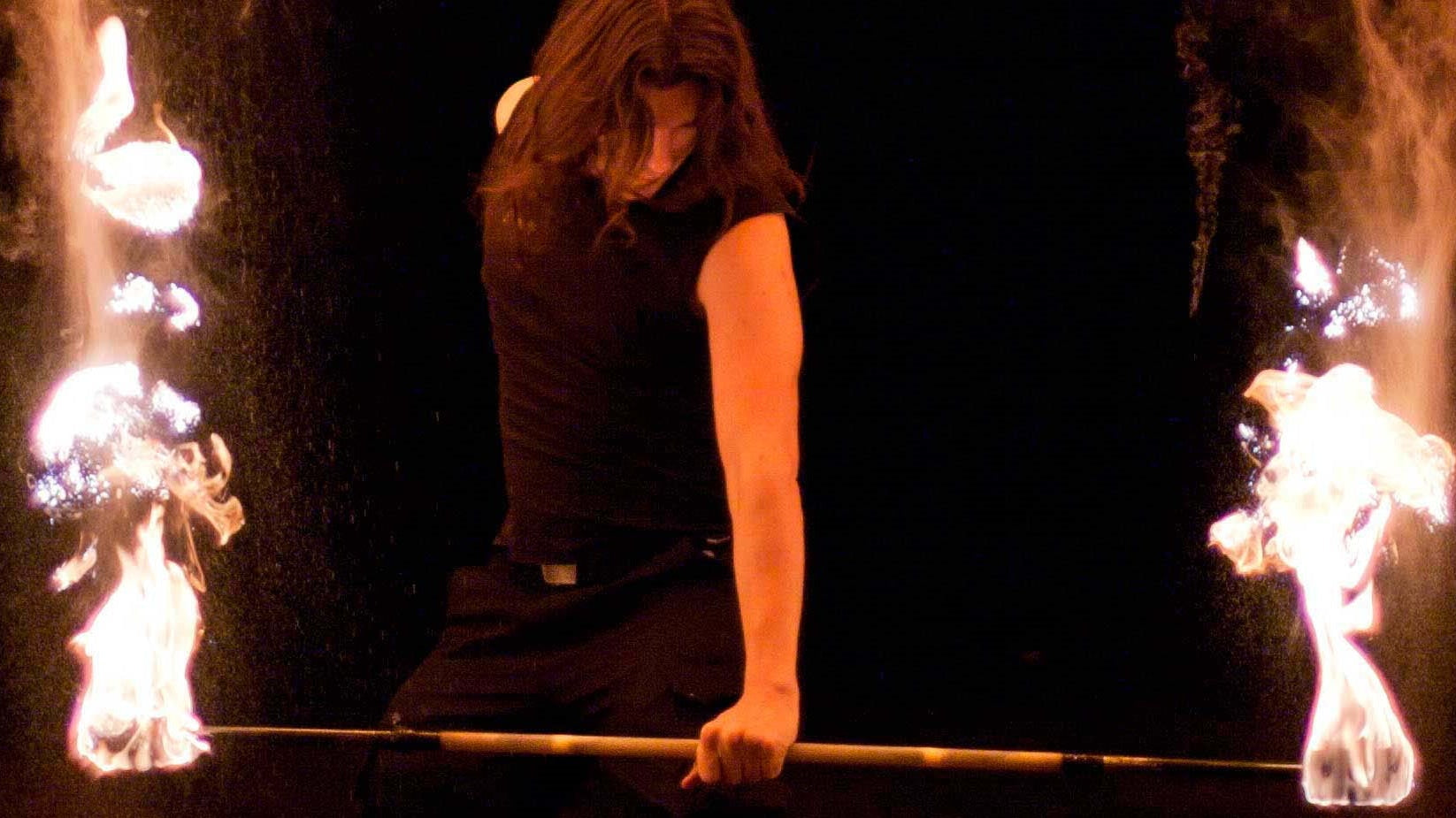 What is Fire Staff Spinning?