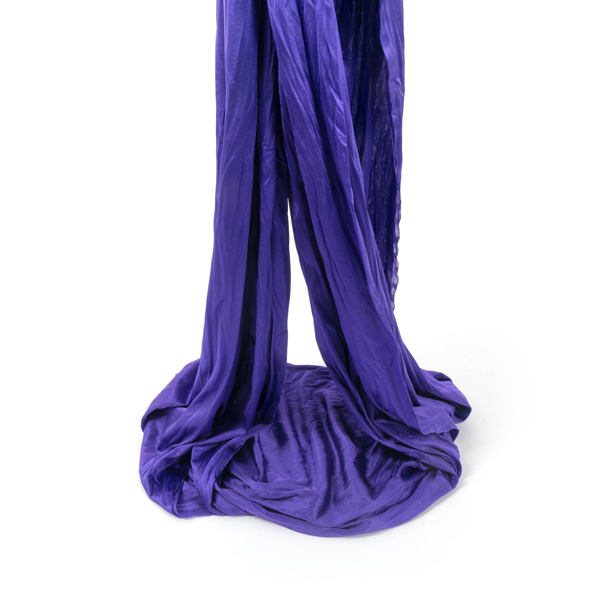 Prodigy 6m aerial yoga hammock piled up in purple