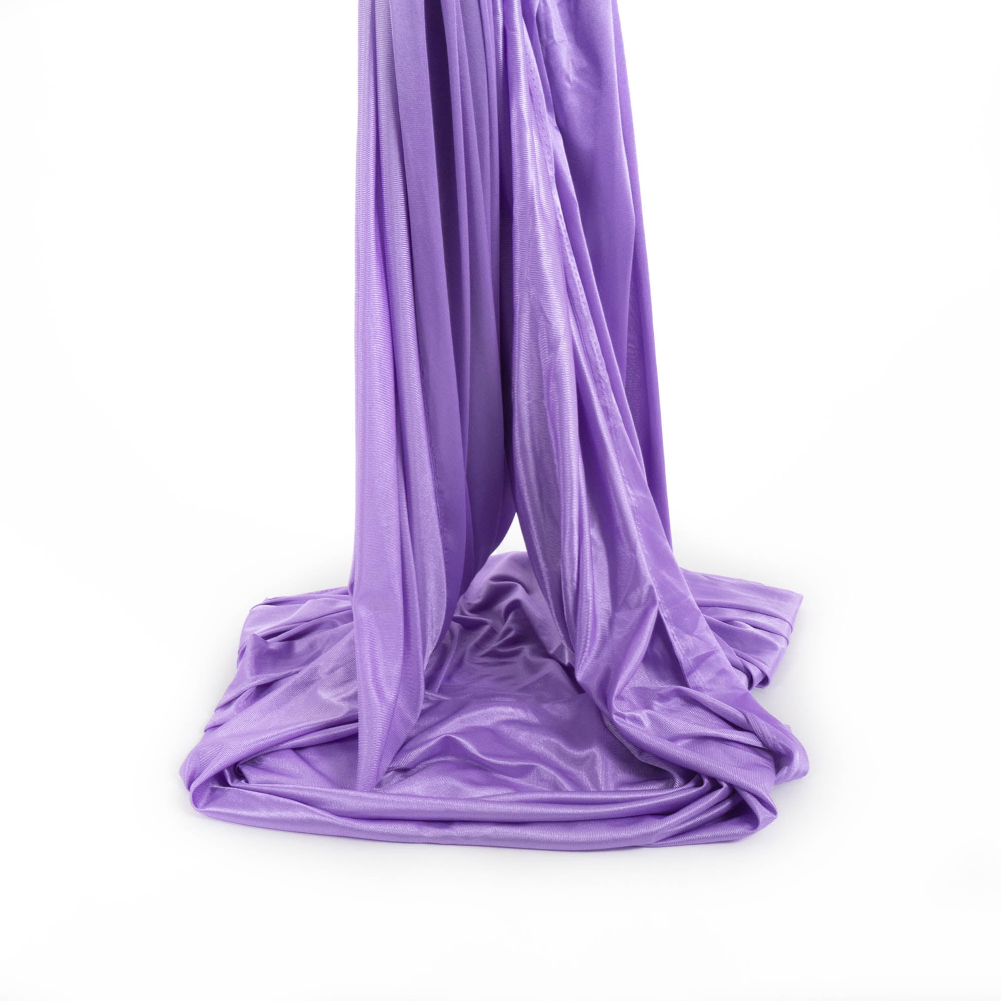 Lavender yoga hammock piled up