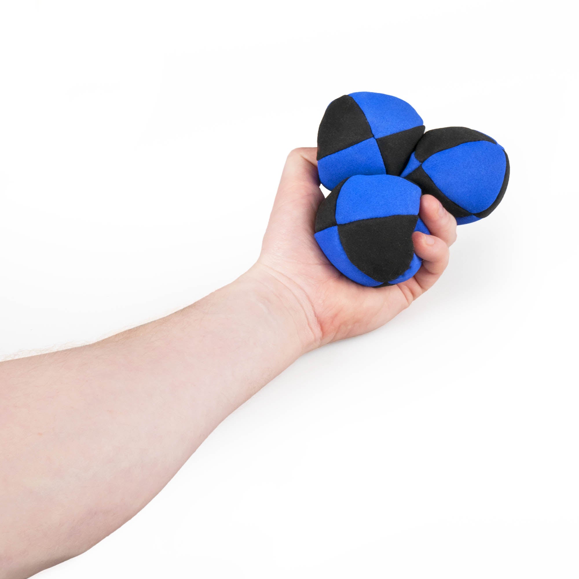 Blue and black three in hand