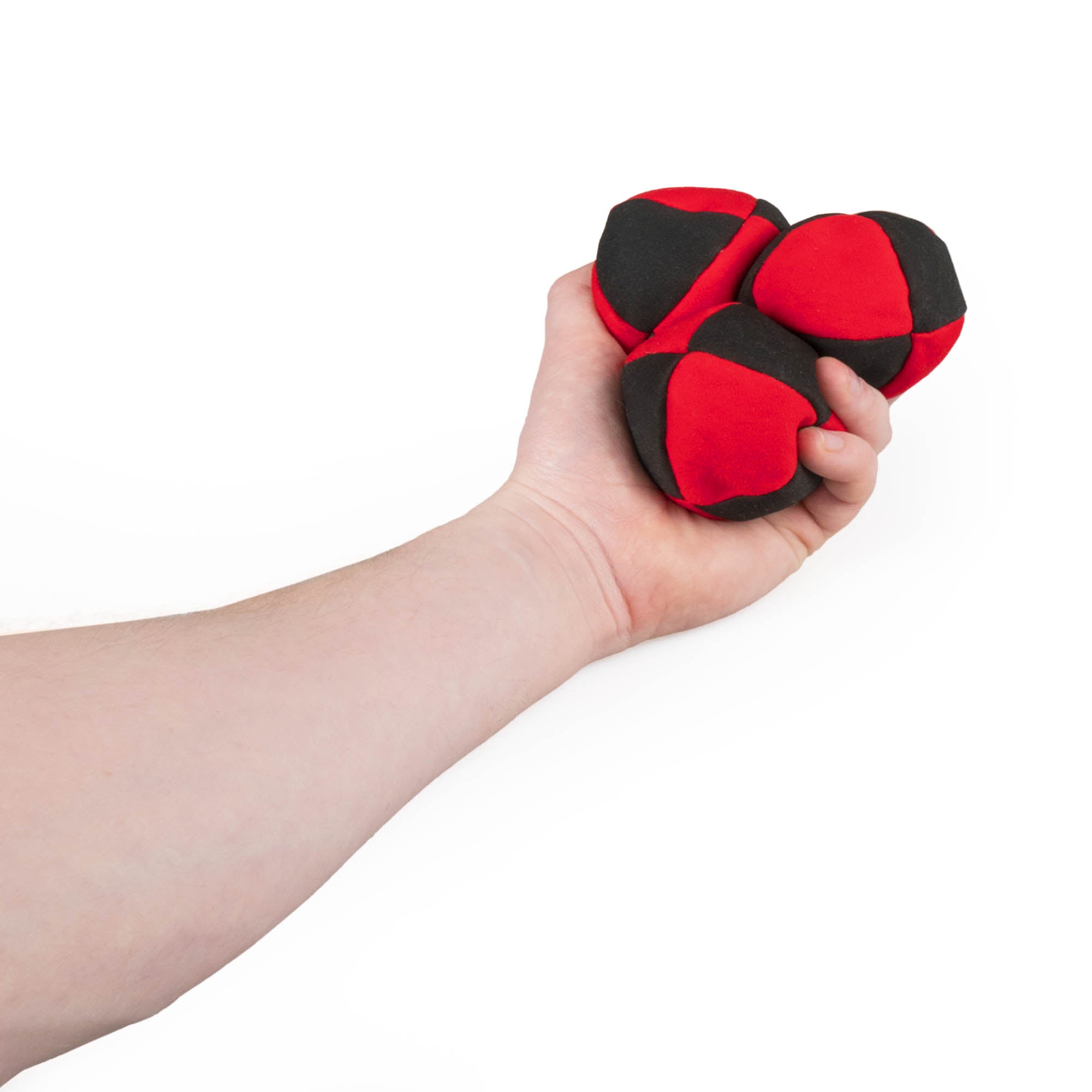 Red and black three in hand