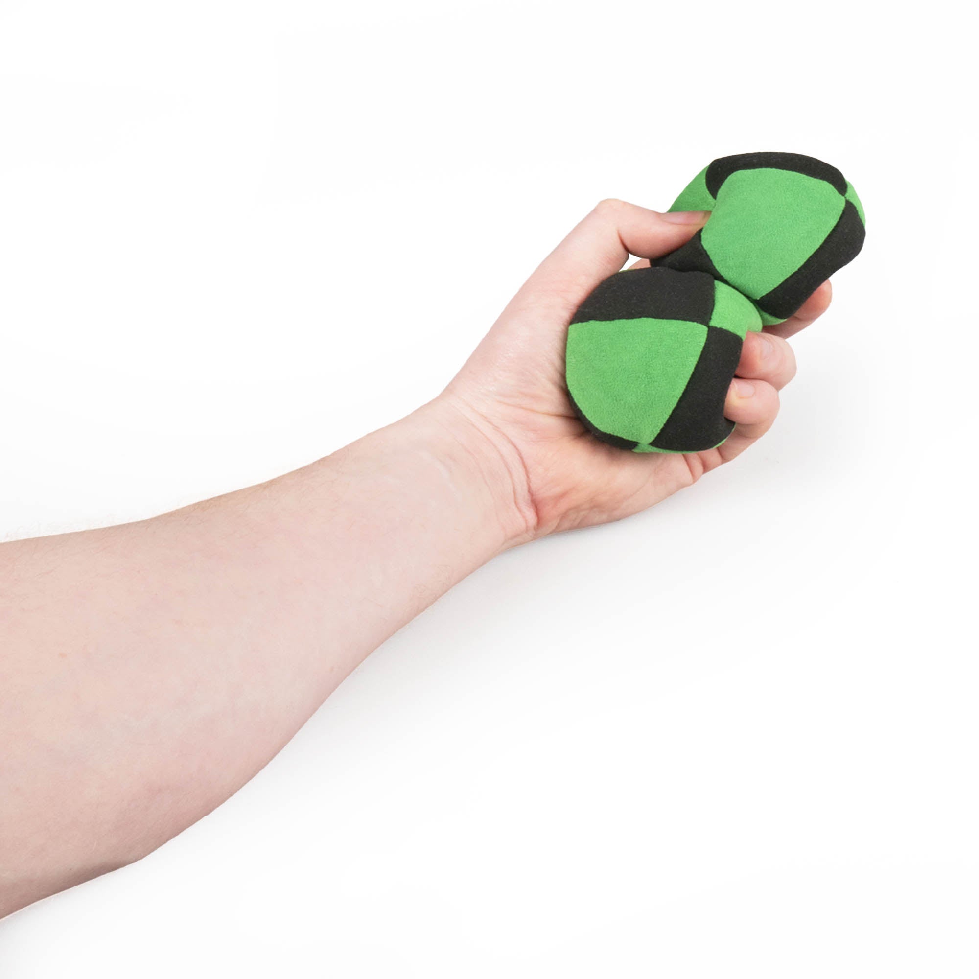 Green and black two in hand