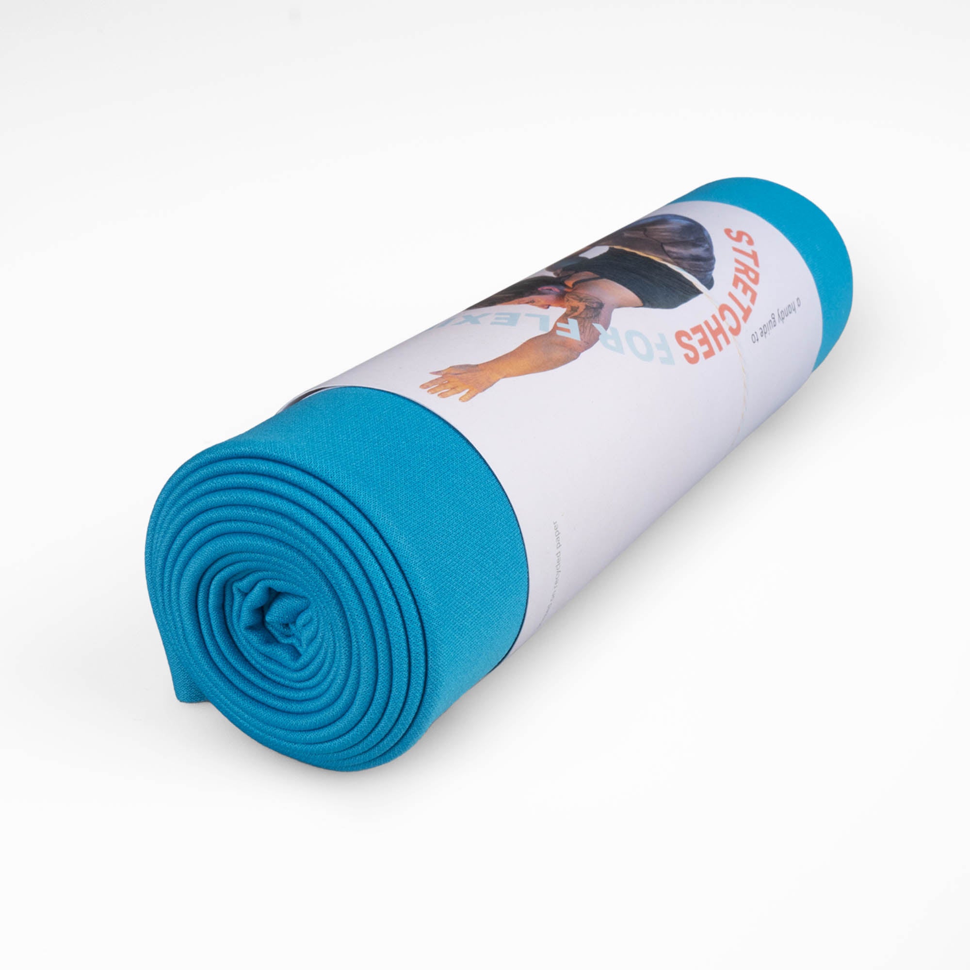 Blue stretching silk packaged