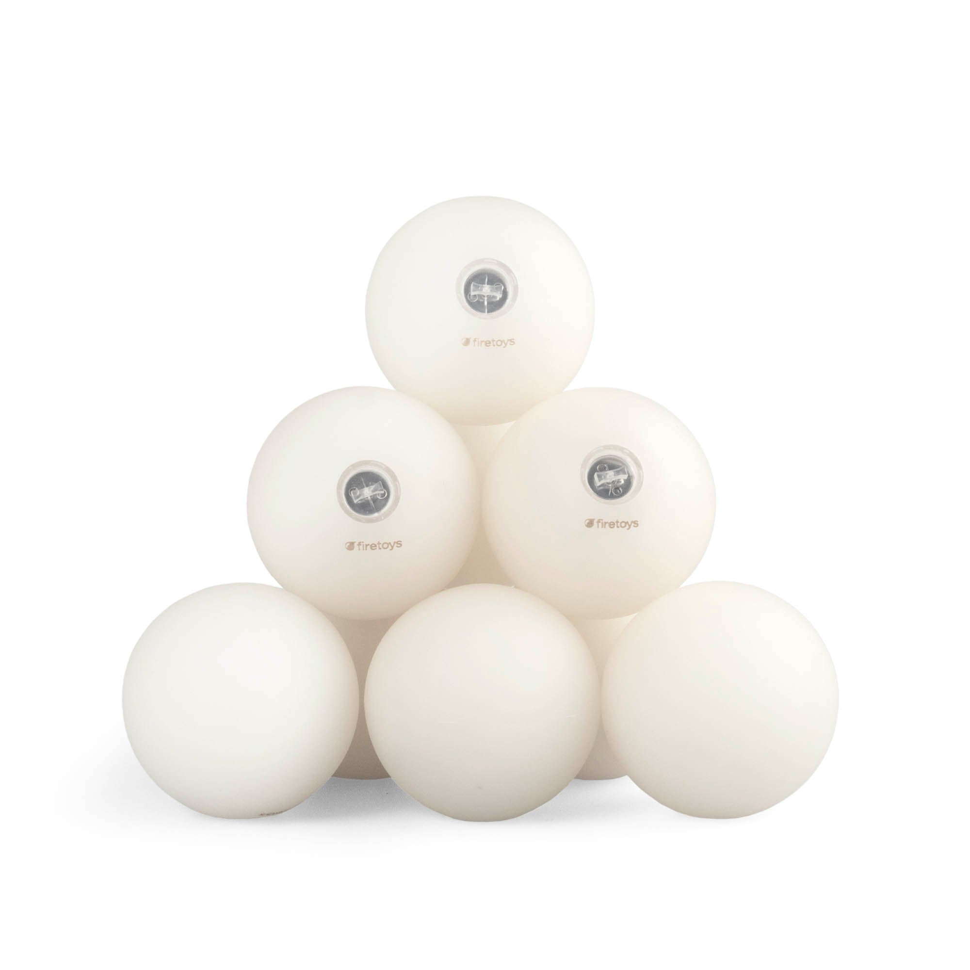 Firetoys slow fade juggling ball bundle straight on