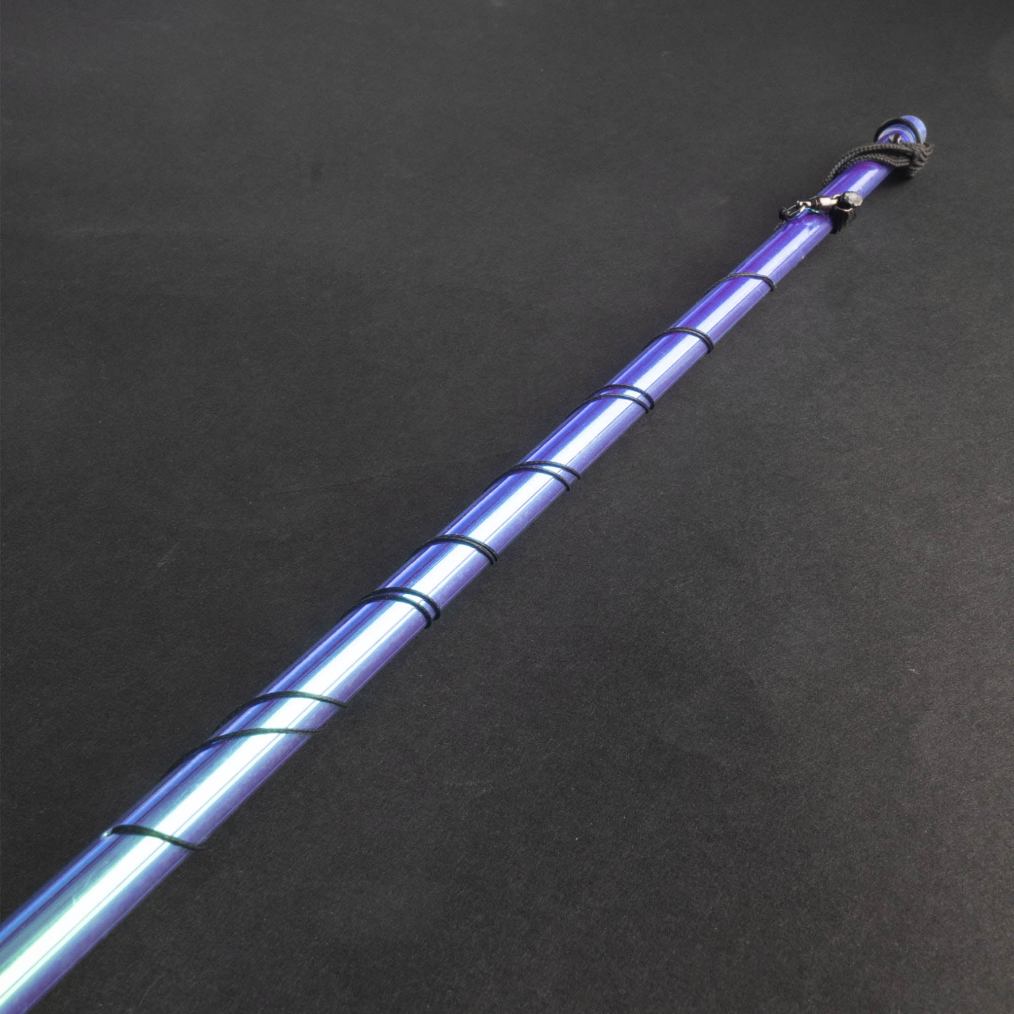 Spirit wand string close up black background