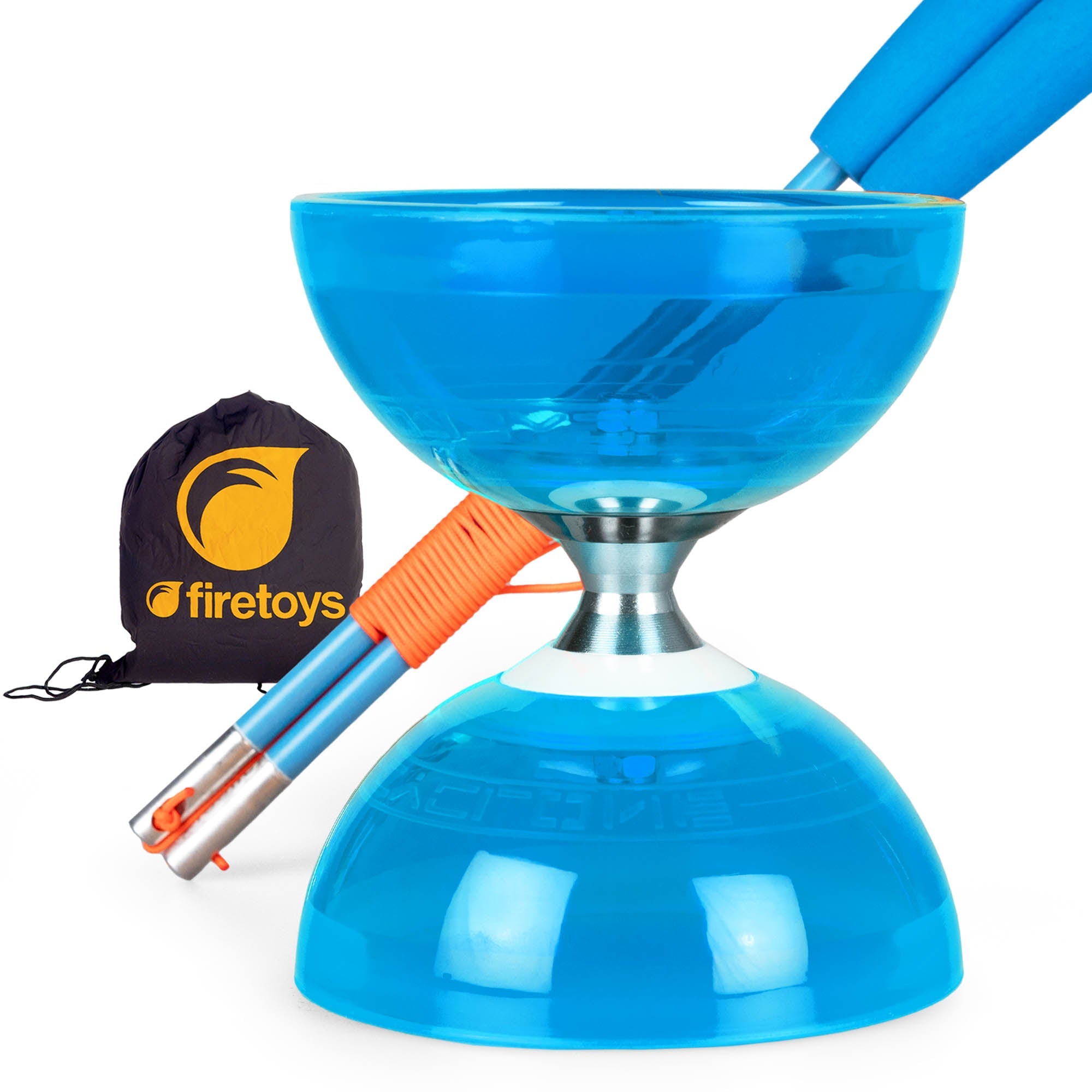 blue with blue sticks