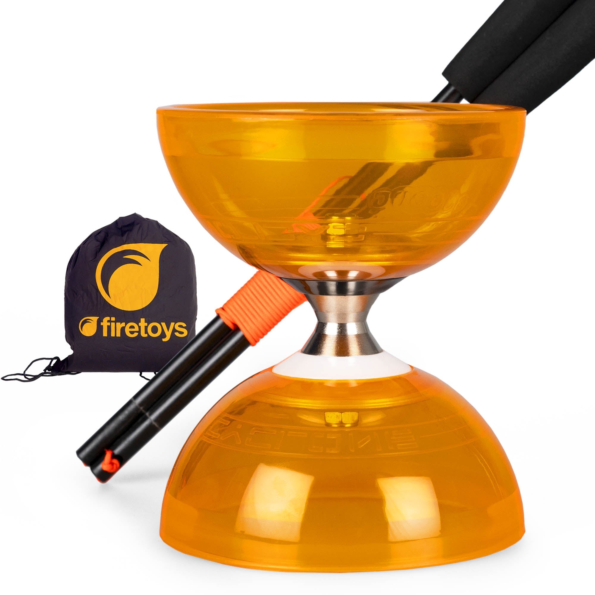 orange with black sticks