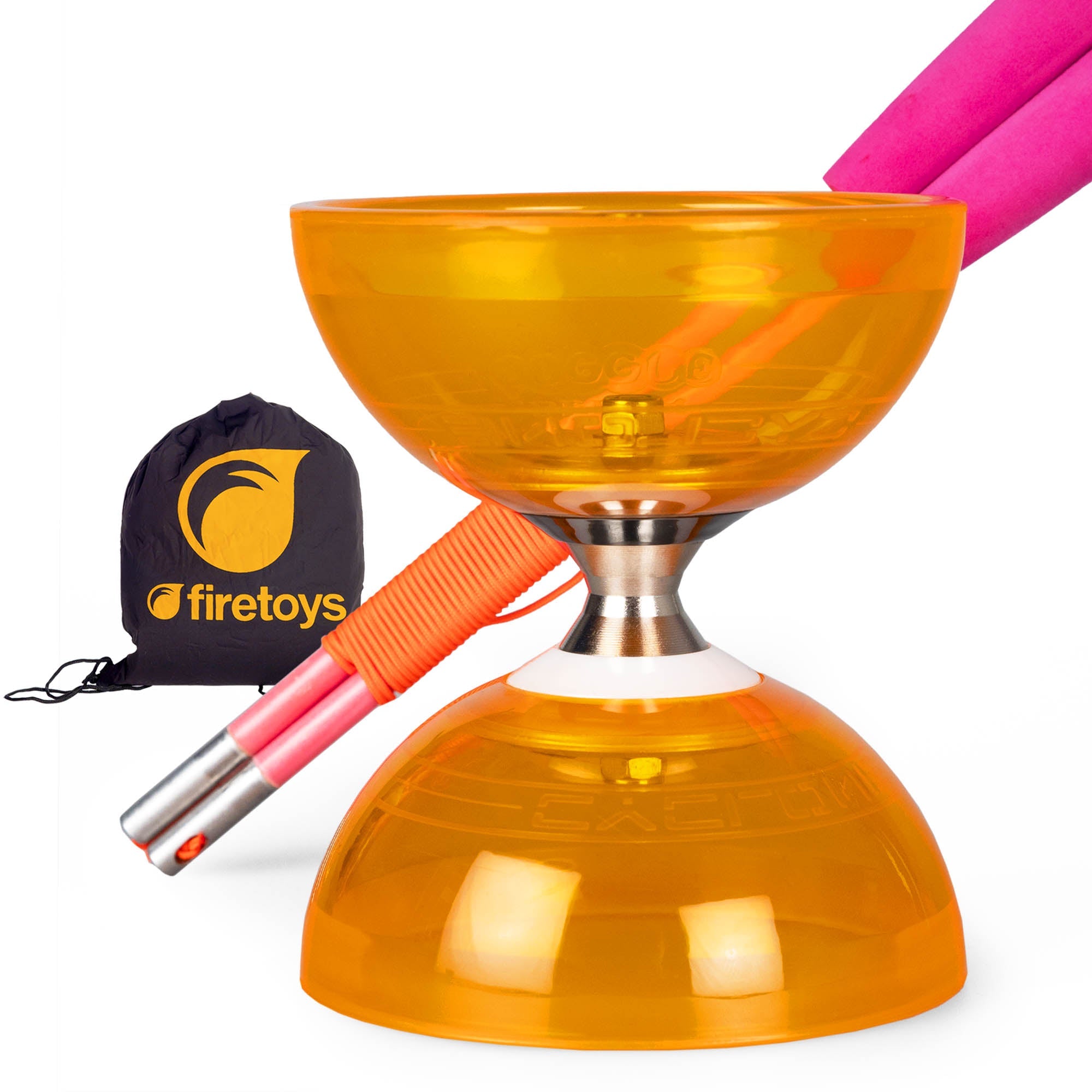 orange with pink sticks