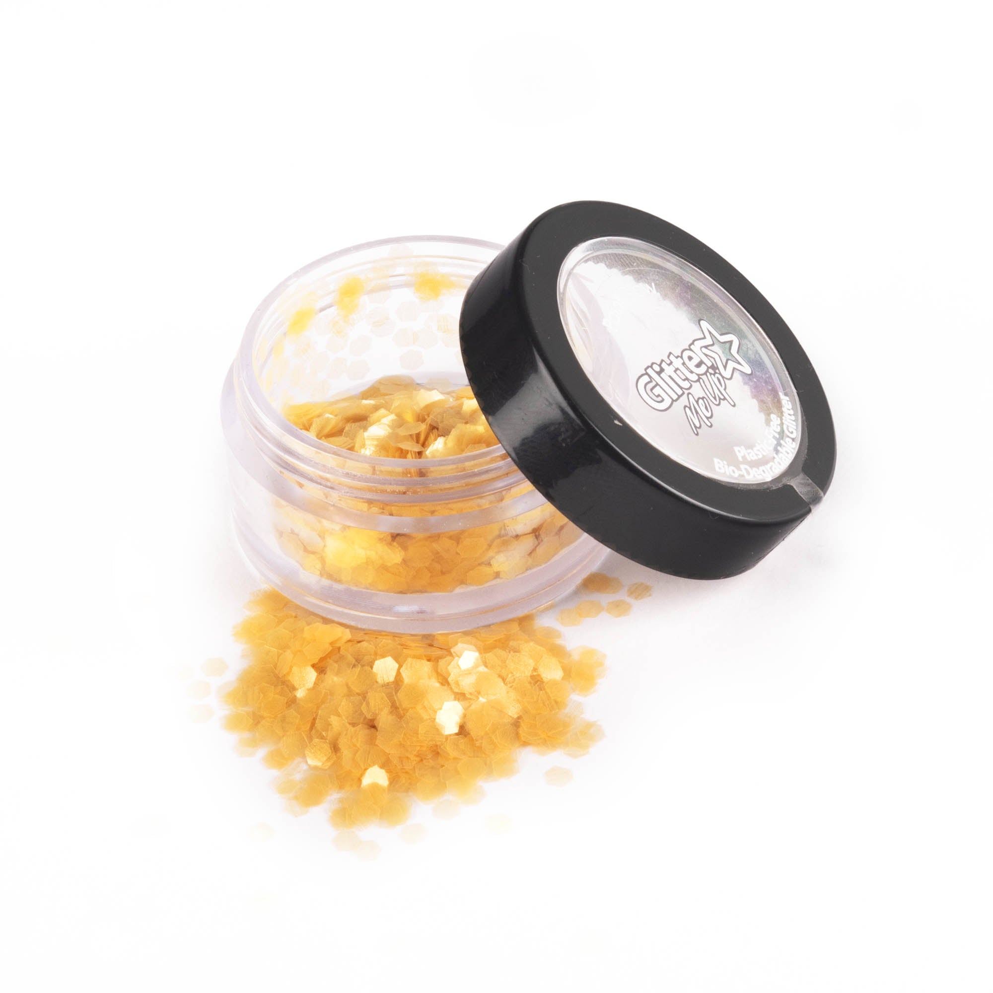 Daffodil glitter chunky spill