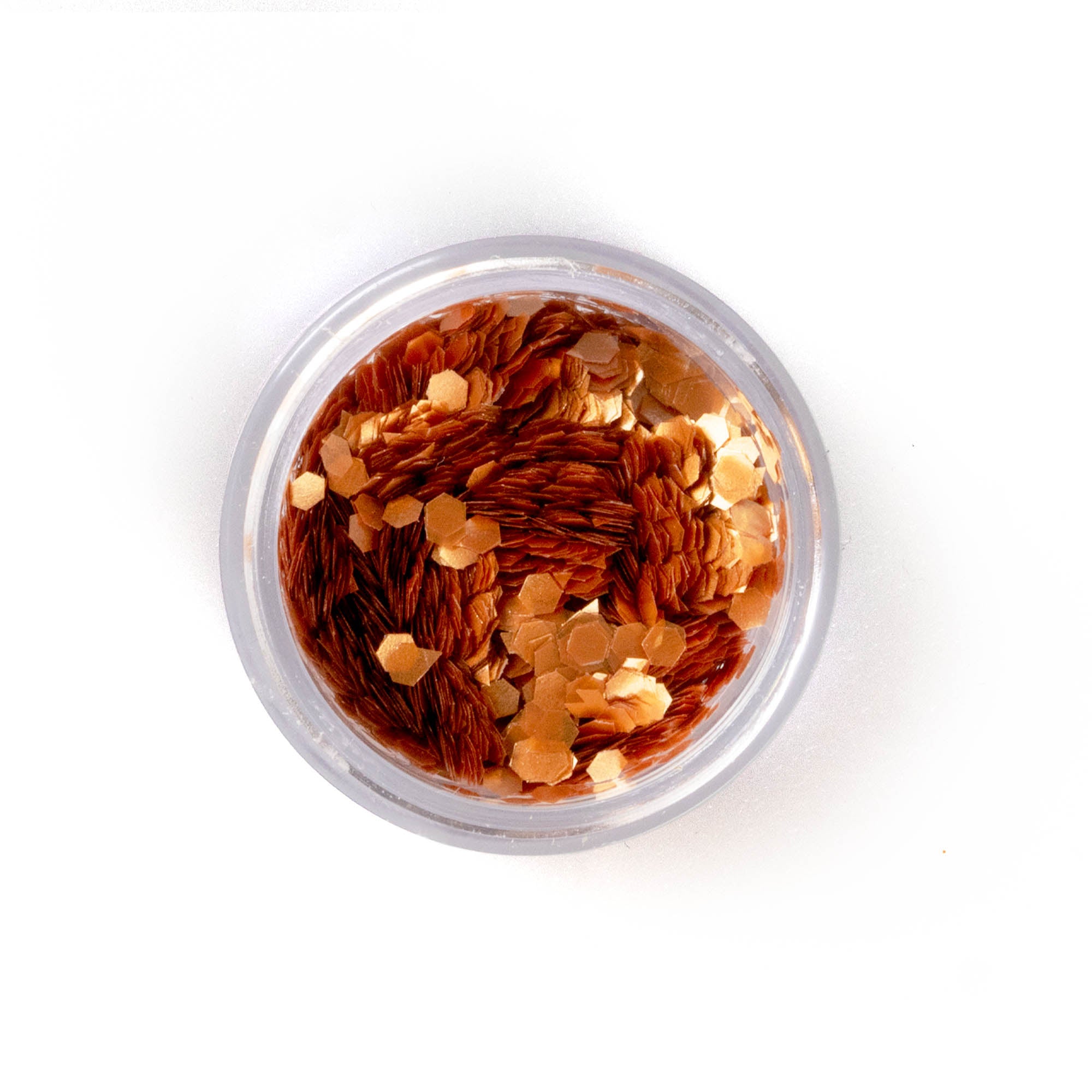 Marigold glitter chunky above