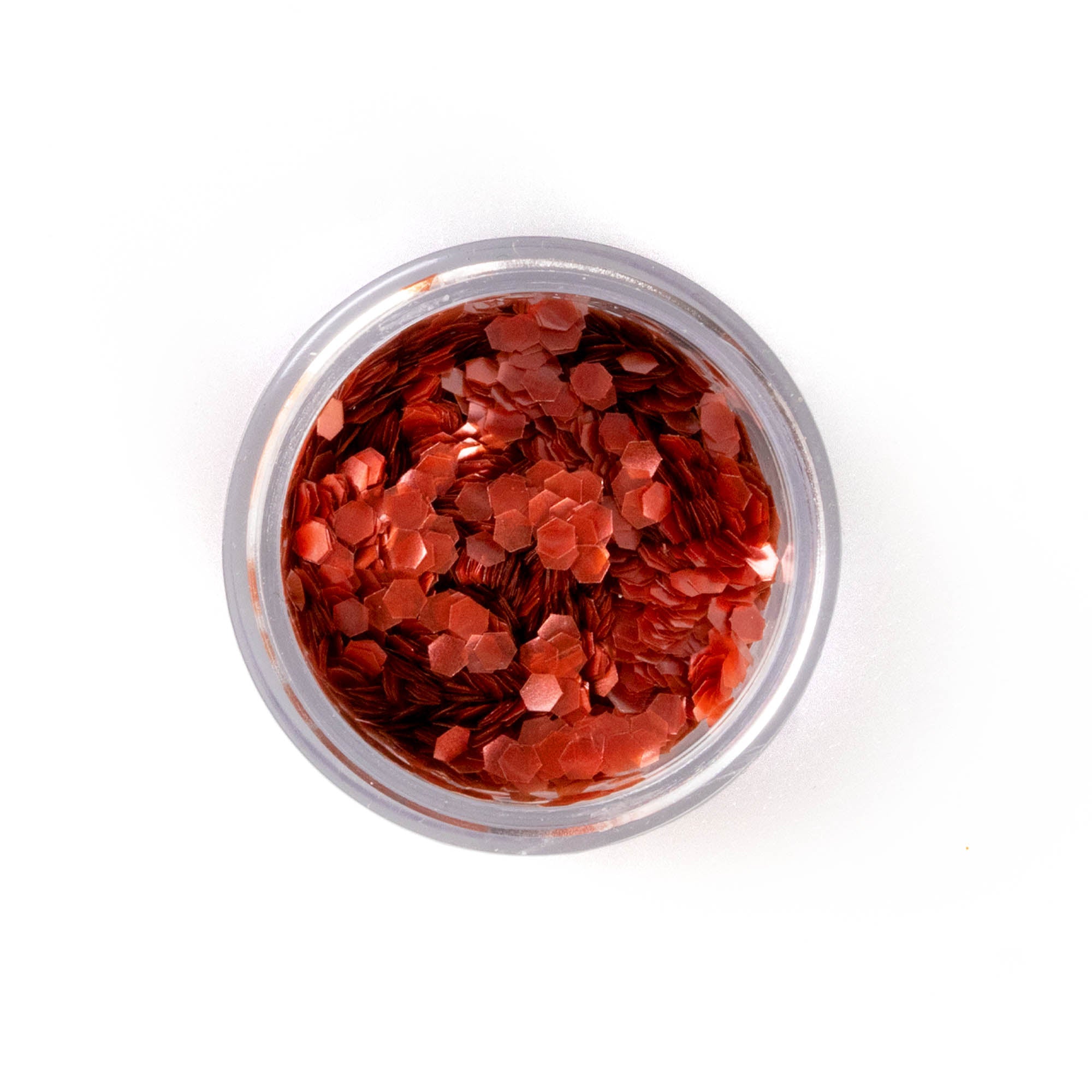 Poppy glitter chunky above