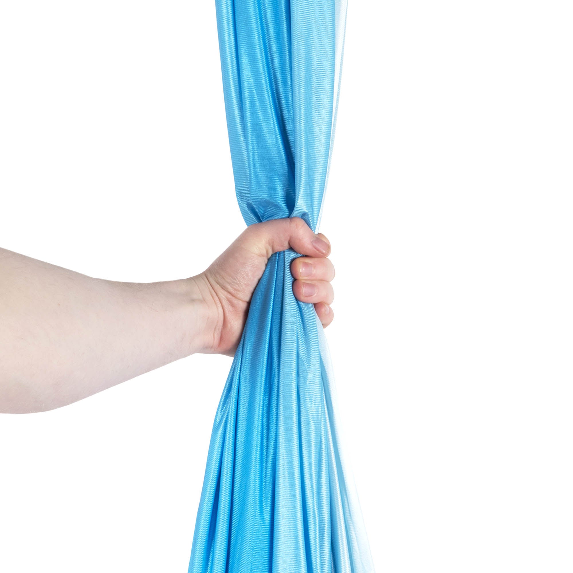 Blue ombre silk in hand