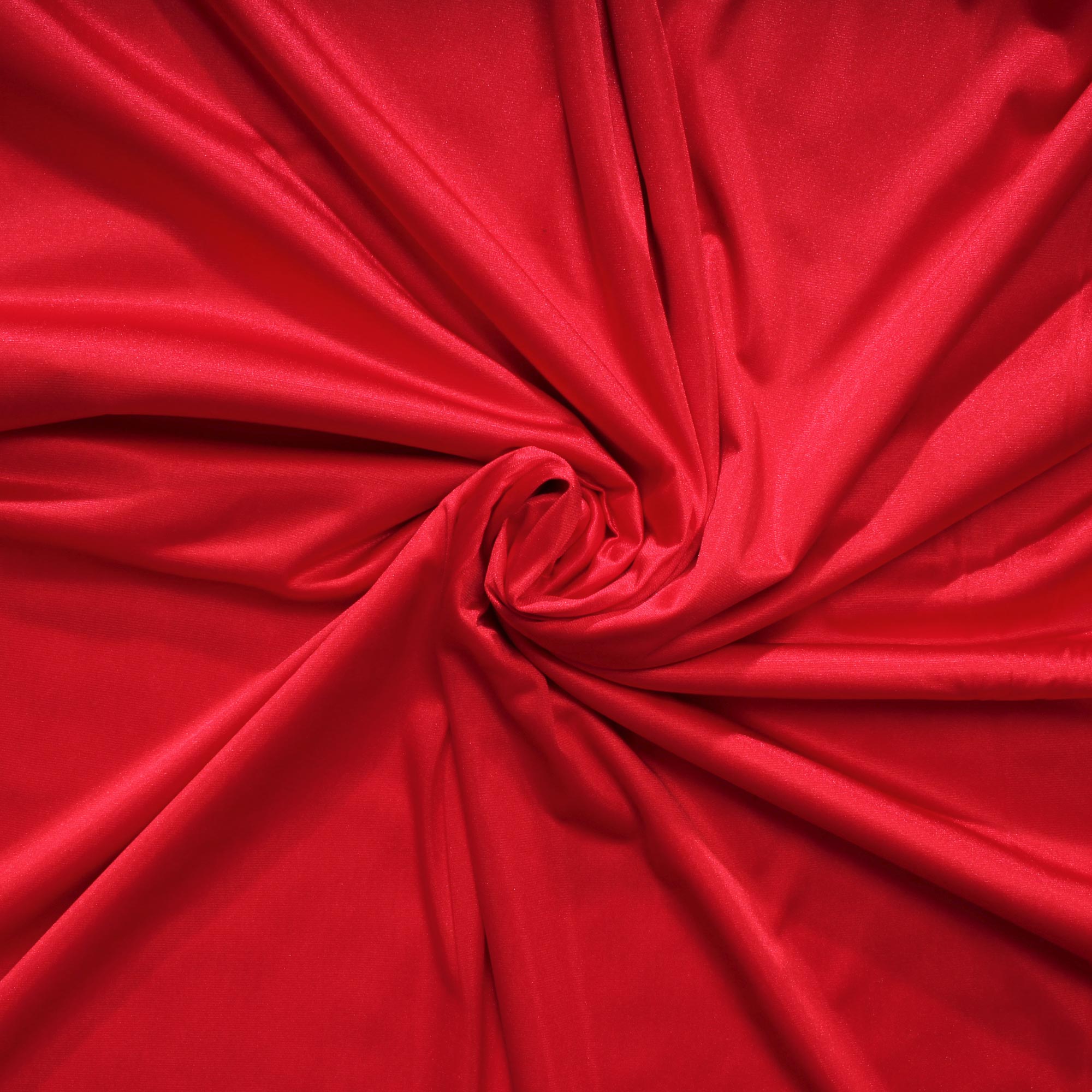 Red hammock close up