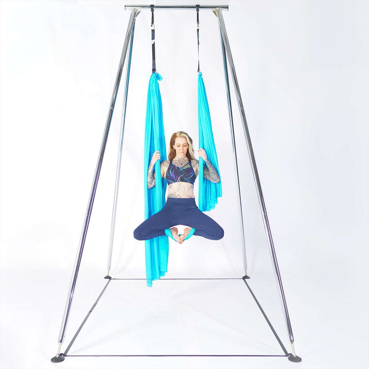 How to rig an Aerial Hammock to a Prodigy Yoga Rig