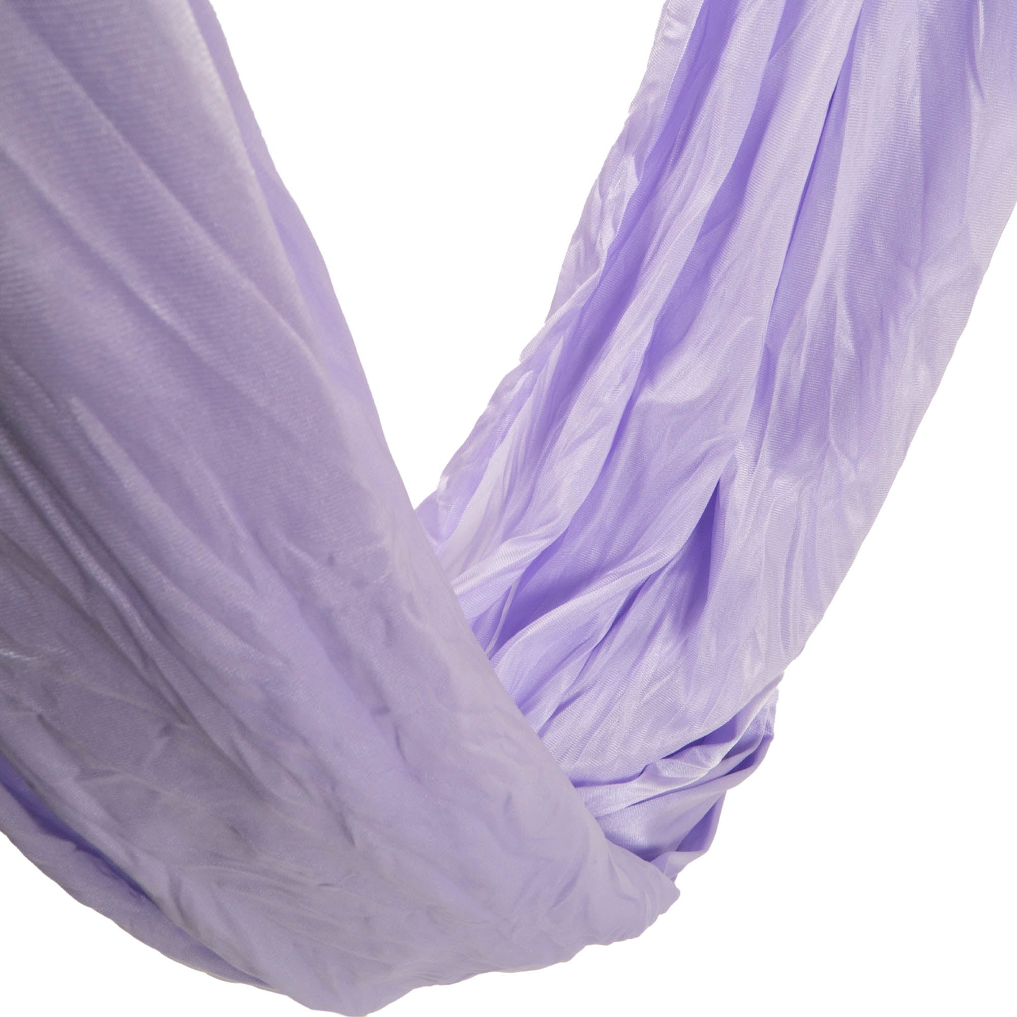 Prodigy 6m aerial yoga hammock in Lilac close up 