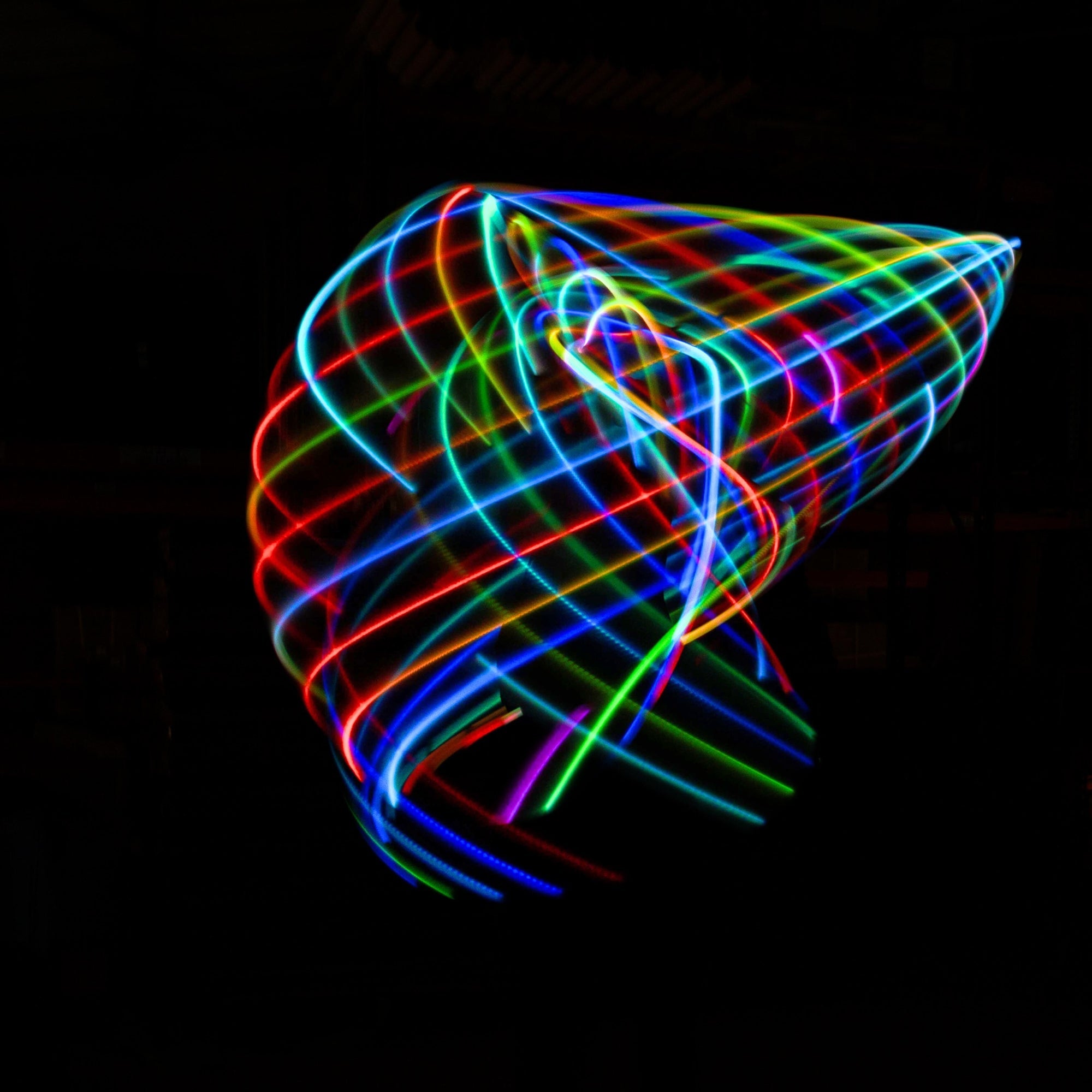 hula hoop light trails
