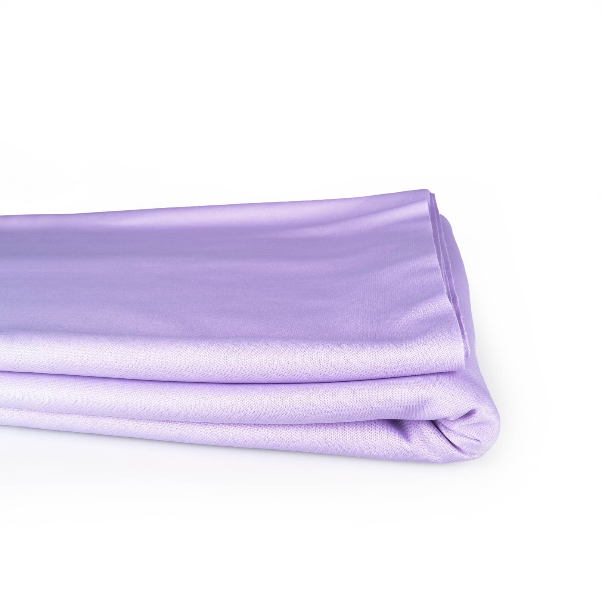 Lavender silk folded