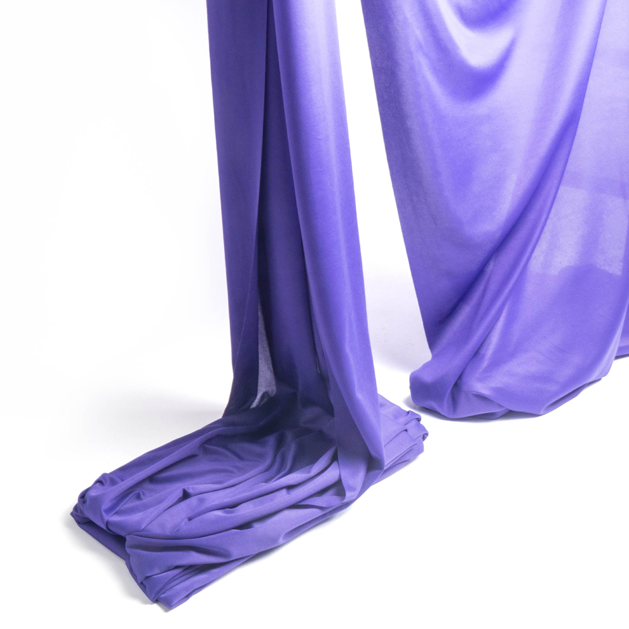Firetoys youth aerial silk purple folded ends