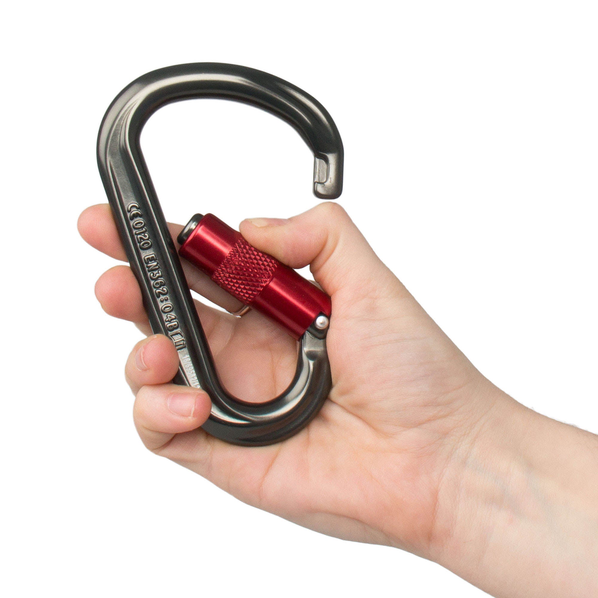 ISC KH204SSB1 Super Safe Aluminium Carabiner – Firetoys EU