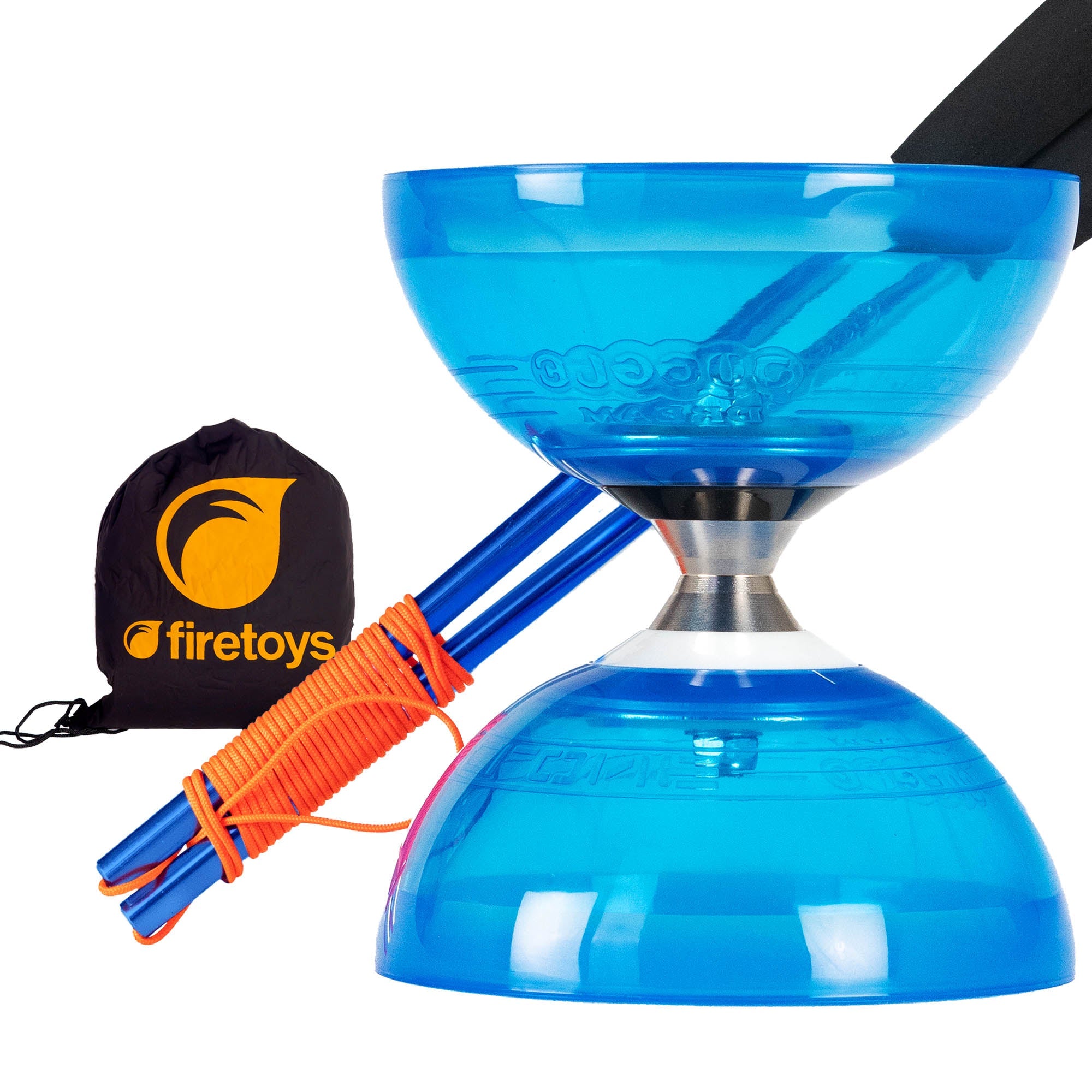 Juggle Dream Cyclone Quartz Triple Bearing Diabolo with Aluminium