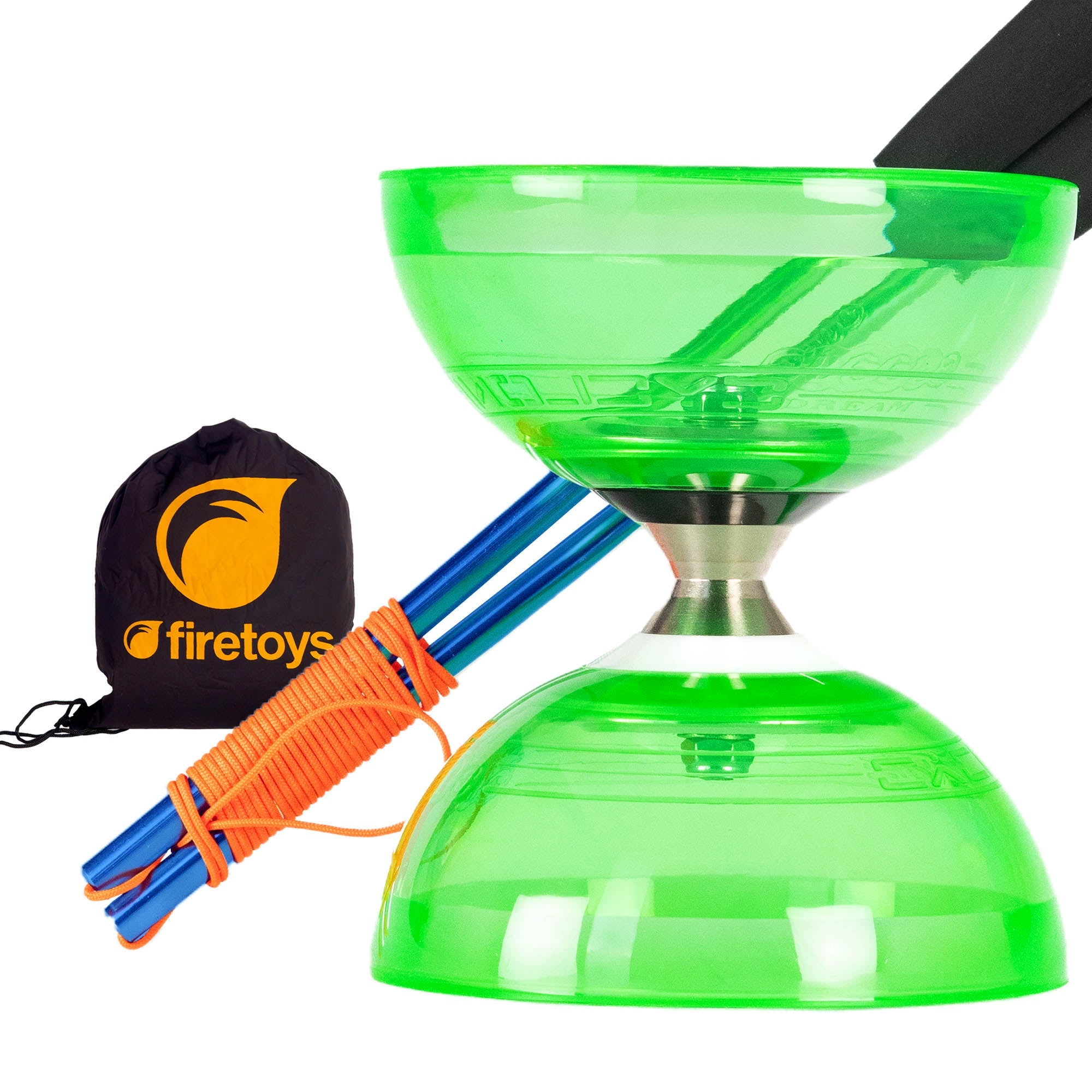 Juggle Dream Cyclone Quartz Triple Bearing Diabolo with Aluminium