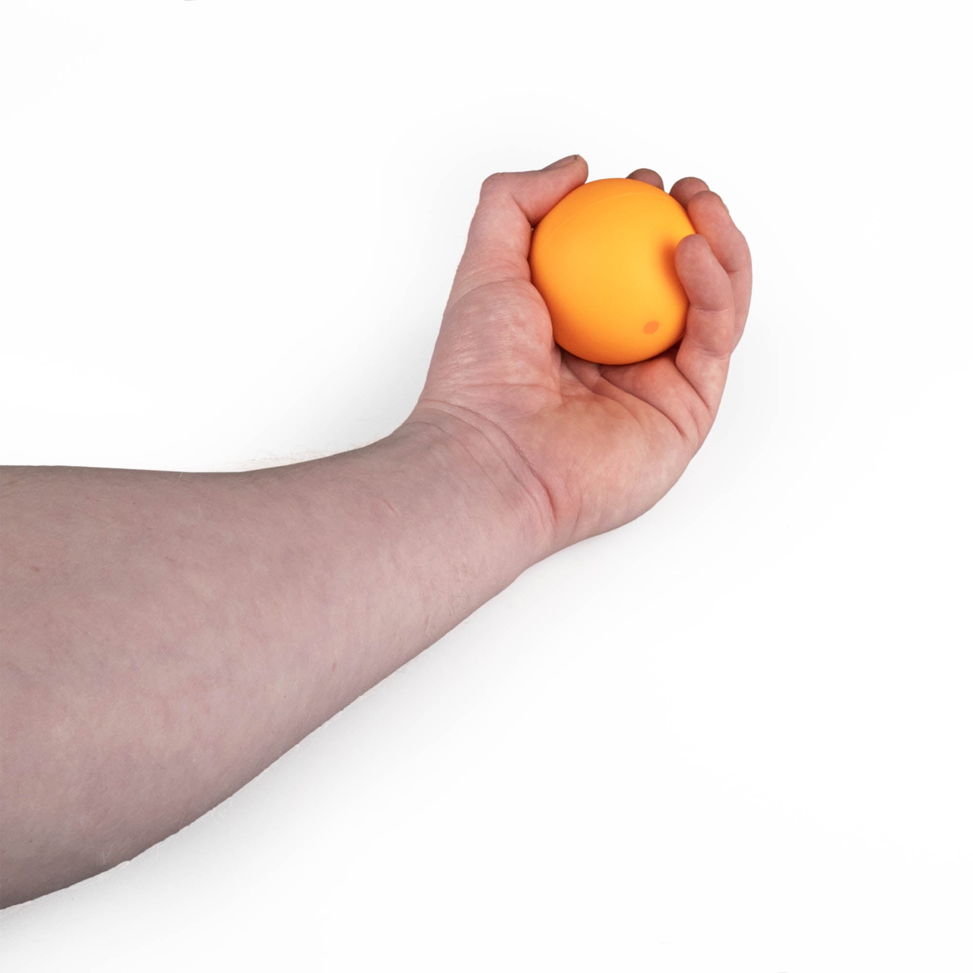 MMX 62mm Juggling ball orange in hand