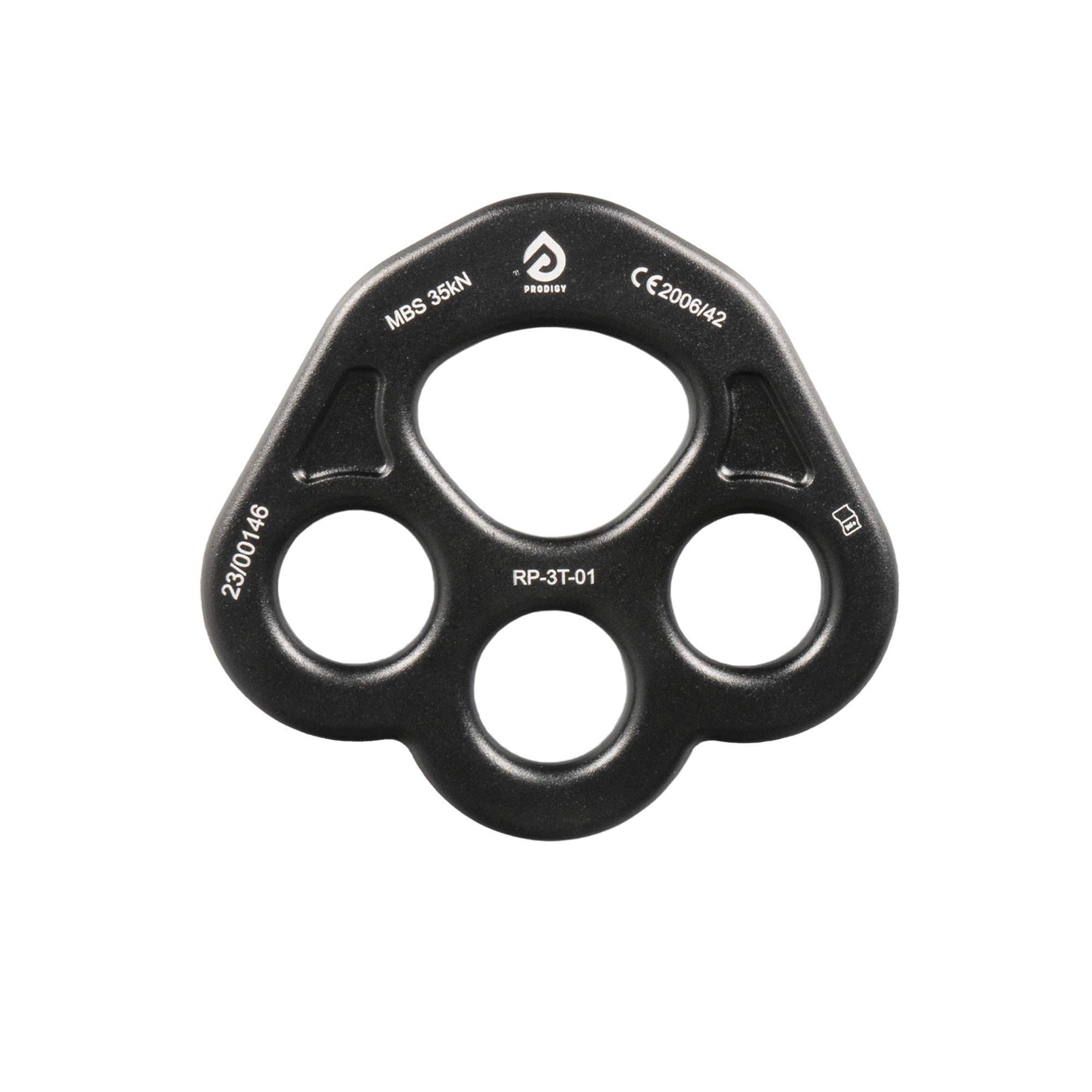 Prodigy 3 toe aerial rigging plate front 