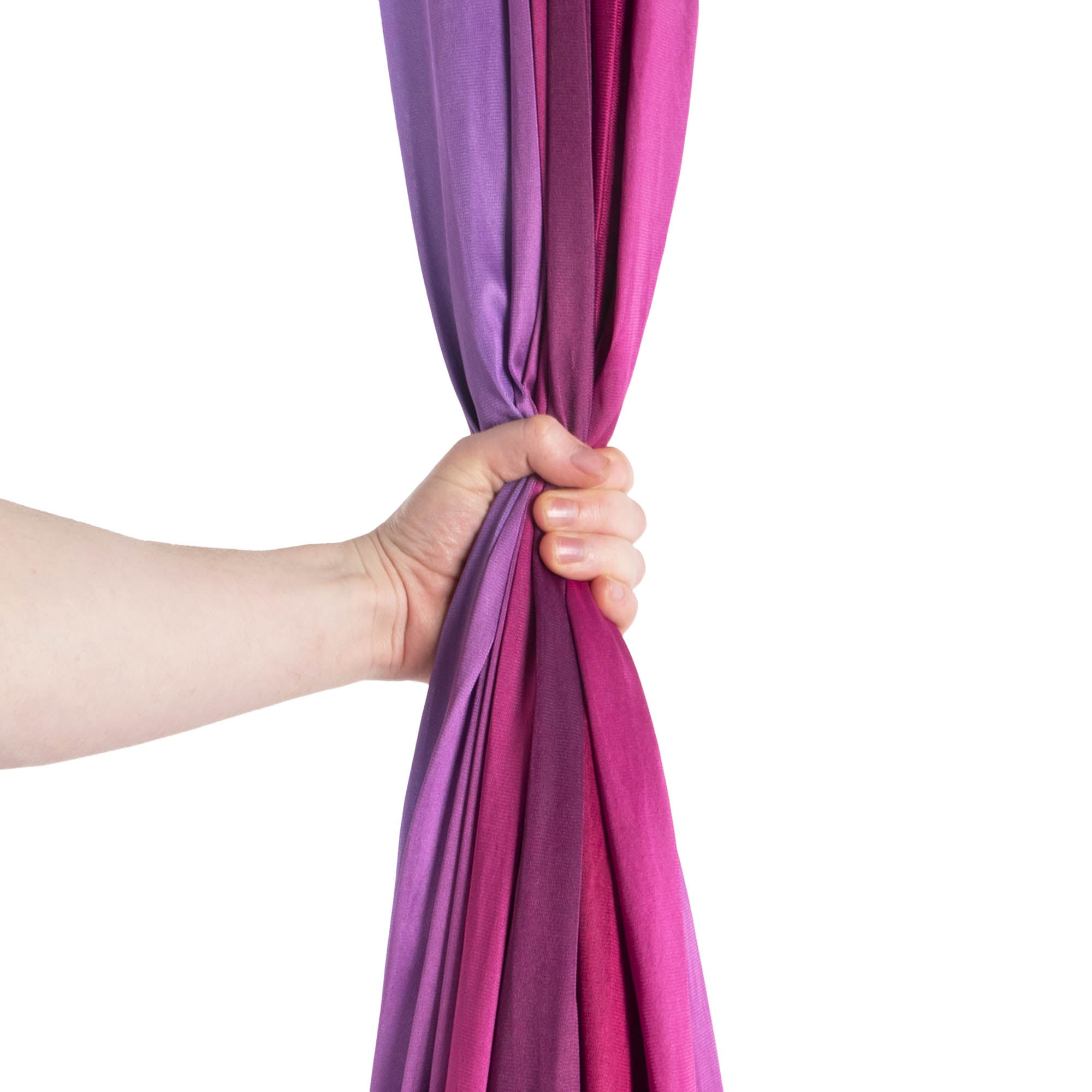 Purple ombre silk in hand