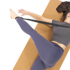 stretching with the strap