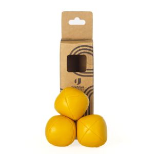 Firetoys Juggling - 70g thud-Set of 3x Juggling Balls -Yellow