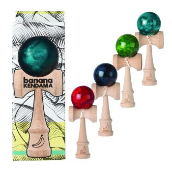 Banana Kendama Marble - Beginners Kendama Set - Includes a beginners guide with tips and tricks