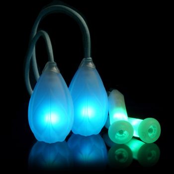 Flowtoys Podpoi v2 - Capsule 2.0 glow poi - With Capsule Handles