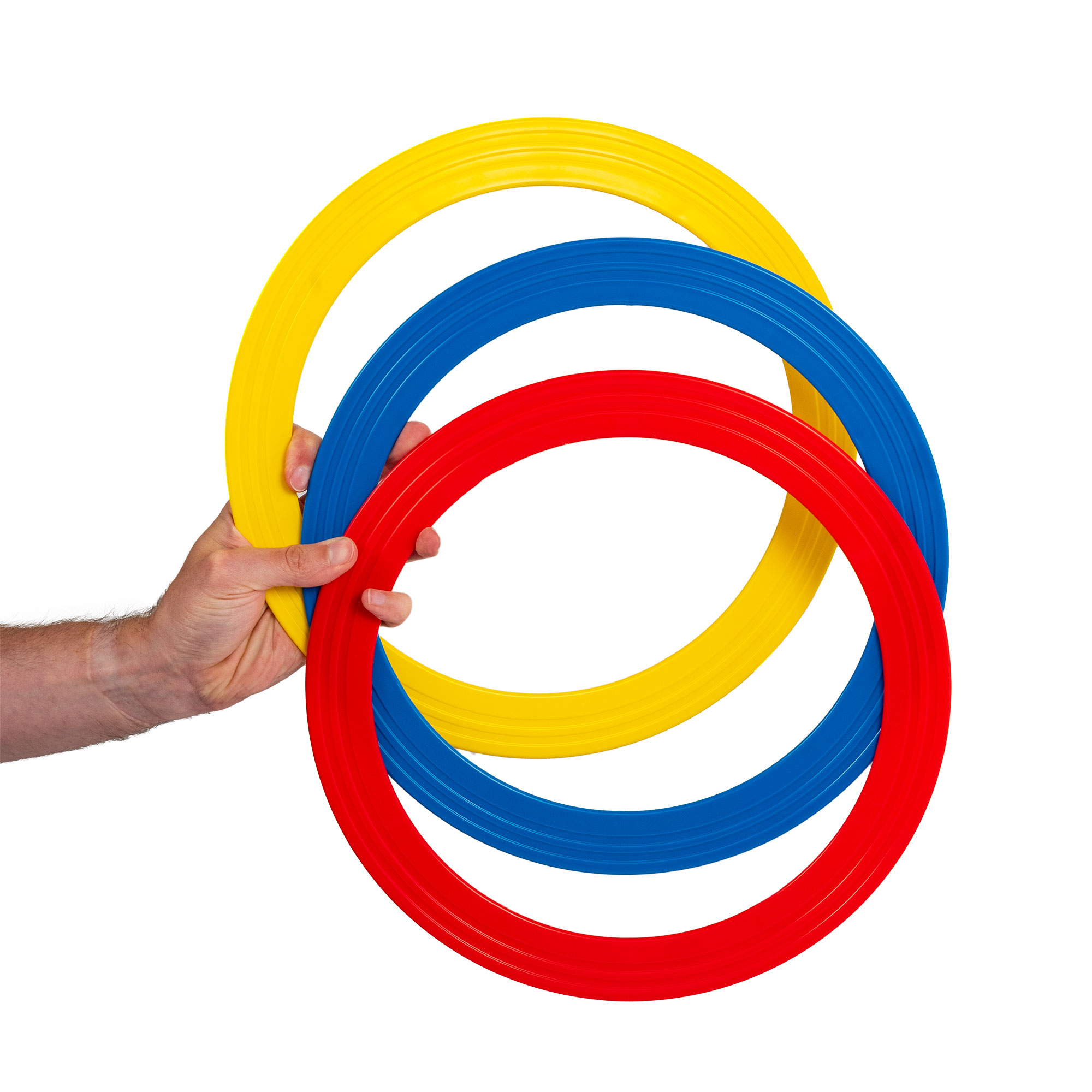 Bag Mr Babache Pro Juggling Ring set of 3 Juggling Rings Small-24cm 